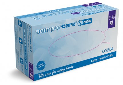 Sempercare EDITION rękawice lateksowe PF r. XL