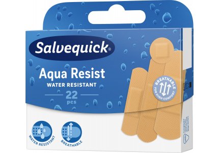Salvequick Aqua Resist -22 szt