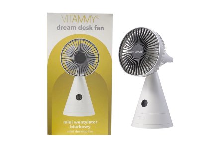 VITAMMY dream desk fan szary
