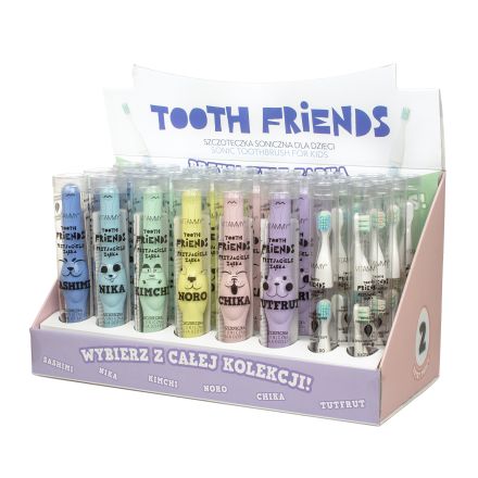 VITAMMY Tooth Friends Display 18 szt + 8 opk. końcówek