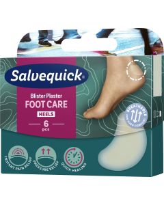 Salvequick Foot Care Blister-6 sztuk